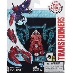 Transformers RID Robots in Disguise Mini-Con RATBAT Action Figure 2014 NIP